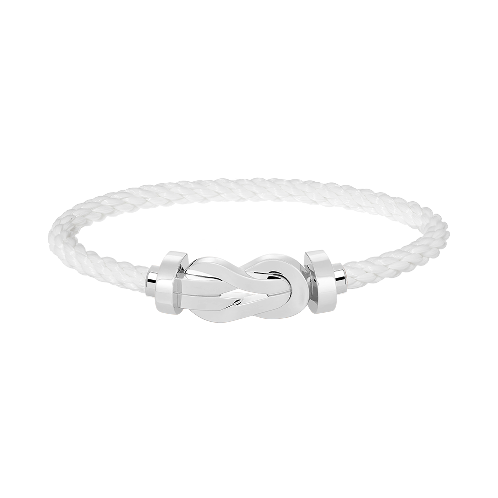 ¡®AuraJewelry¡¯CHANCE LARGE 8 FIGURE BUCKLE NO DIAMOND BRACELET SILVER