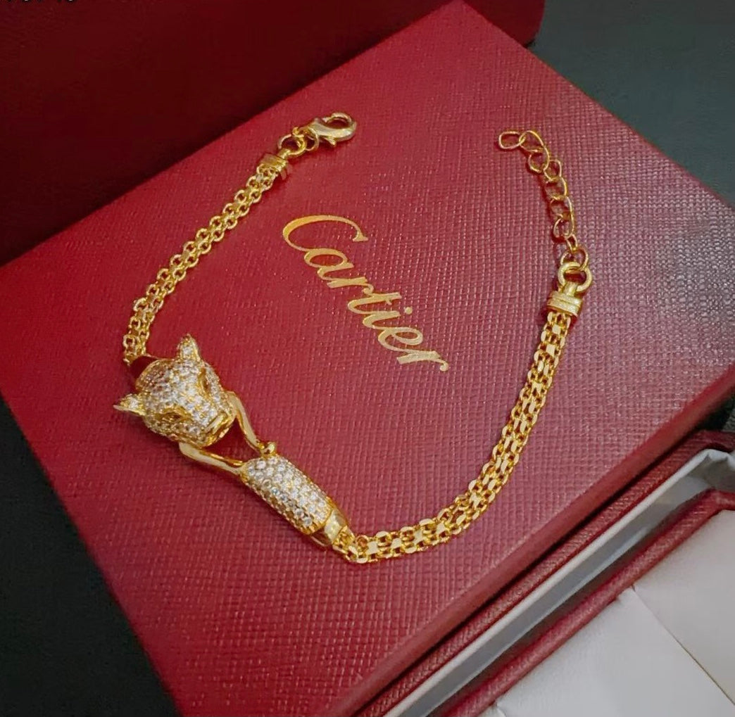 ¡®AuraJewelry¡¯ PANTHERE BRACELET DIAMONDS