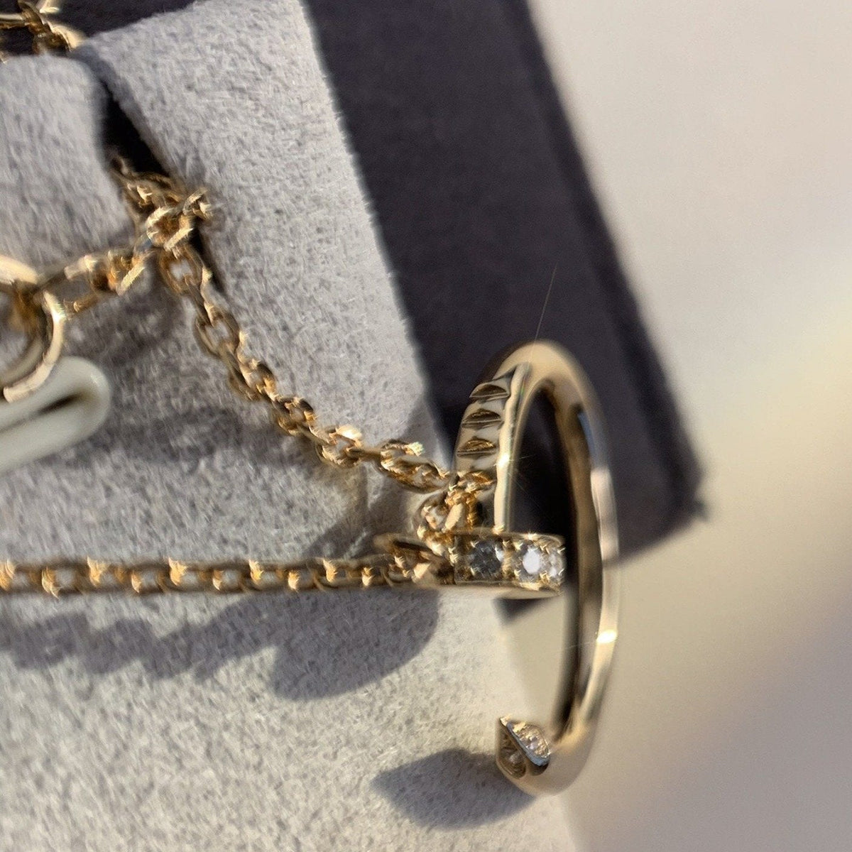 ¡®AuraJewelry¡¯JUSTE NECKLACE PINK GOLD