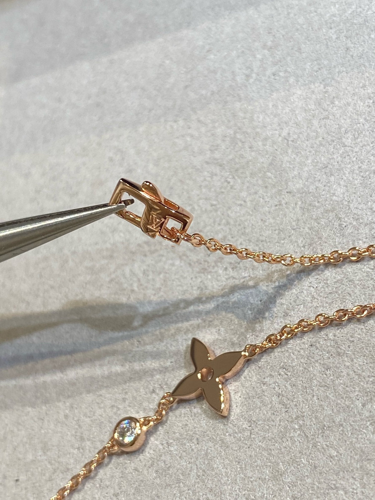 ¡®AuraJewelry¡¯STAR DIAMOND PINK GOLD BRACELET