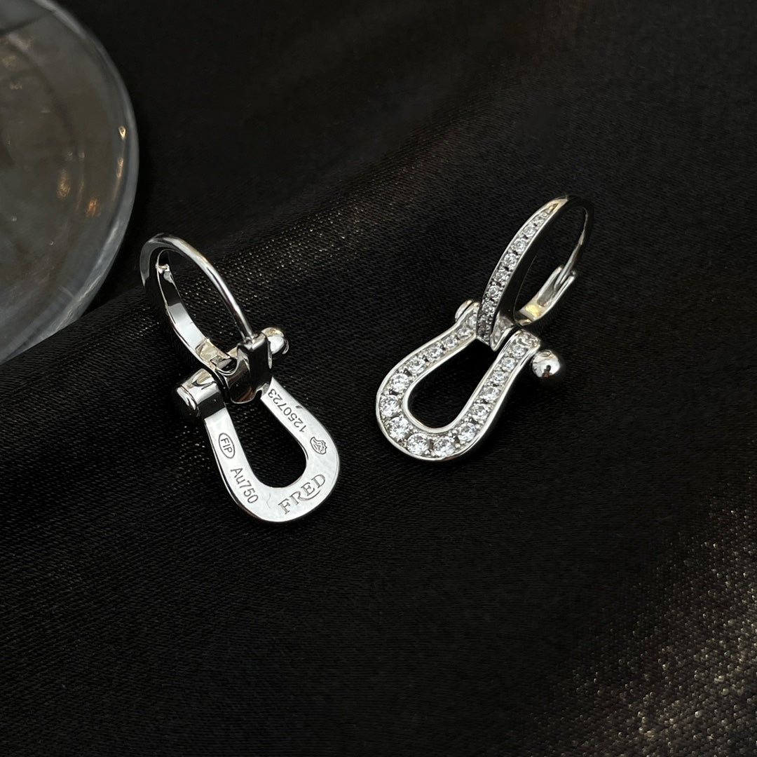 ¡®AuraJewelry¡¯FORCE 10 FULL DIAMOND DROP EARRINGS MEDIUM MODEL