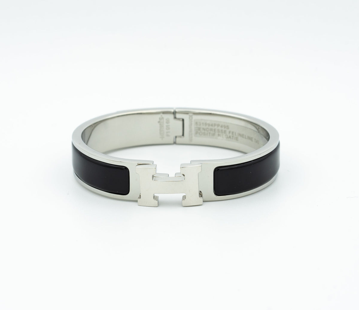 『AuraJewelry』H ブラックブレスレット