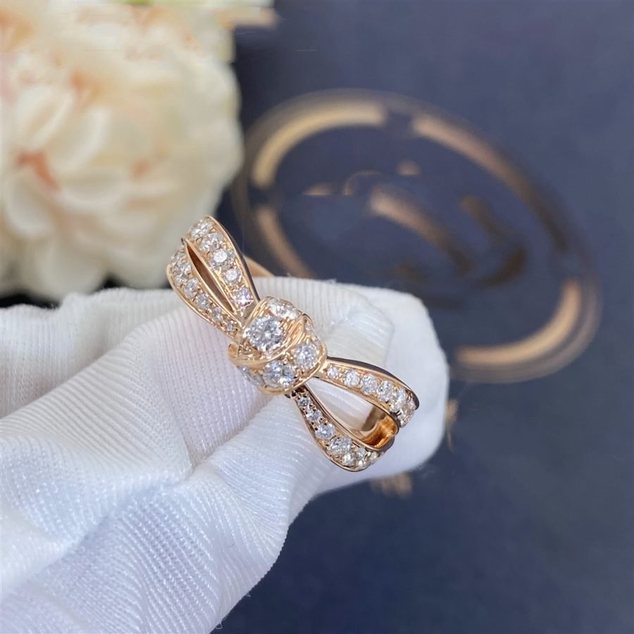 ¡®AuraJewelry¡¯LIENS PINK GOLD DIAMOND RING