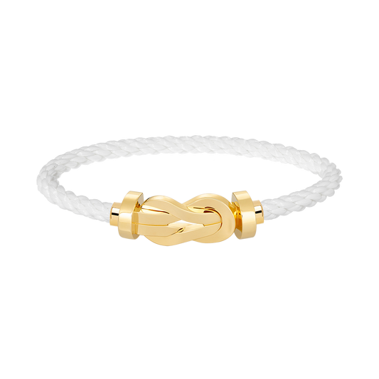 ¡®AuraJewelry¡¯CHANCE LARGE 8 FIGURE BUCKLE NO DIAMOND BRACELET GOLD