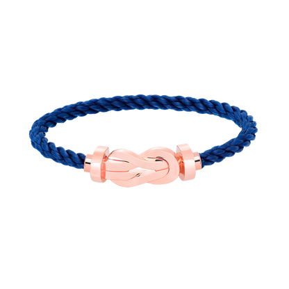¡®AuraJewelry¡¯CHANCE LARGE 8 FIGURE BUCKLE NO DIAMOND BRACELET ROSE GOLD