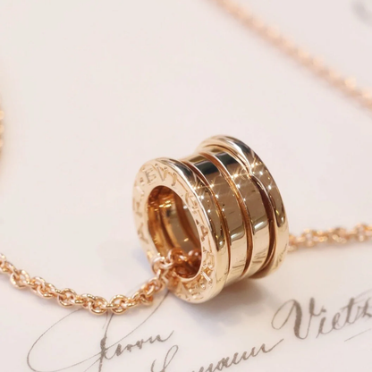 [AuraJewelry]ZERO 1 PINK GOLD NECKLACE