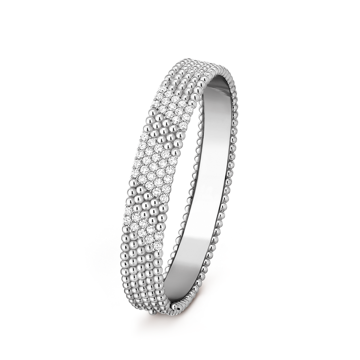 [AuraJewelry]  FIVE-ROW DIAMOND BRACELET
