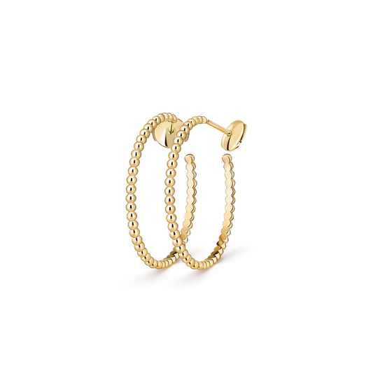 [AuraJewelry] SMOOTH BEAD STUD EARRINGS