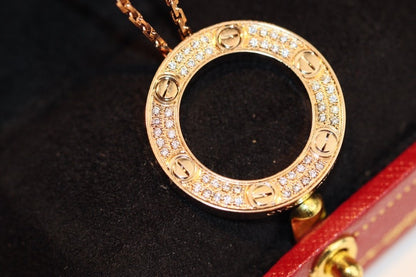 ¡®AuraJewelry¡¯LOVE NECKLACE ADJUSTABLE ROSE GOLD