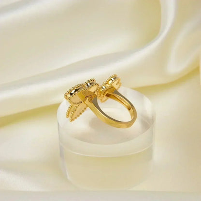 「AuraJewelry」LUCKY BETWEEN THE FINGER RING