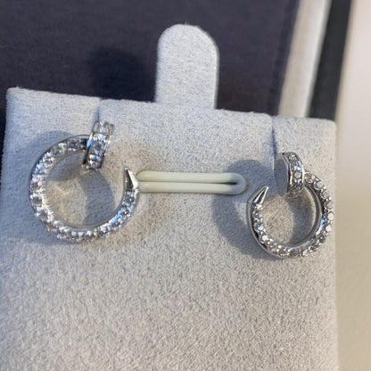 ¡®AuraJewelry¡¯JUSTE EARRINGS SILVER DIAMONDS