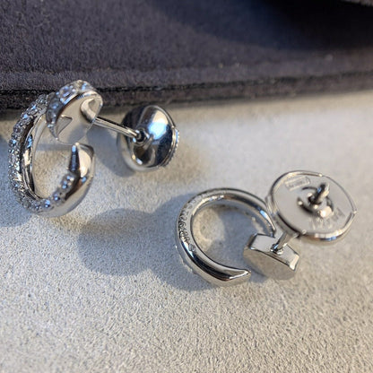 ¡®AuraJewelry¡¯JUSTE EARRINGS SILVER DIAMONDS