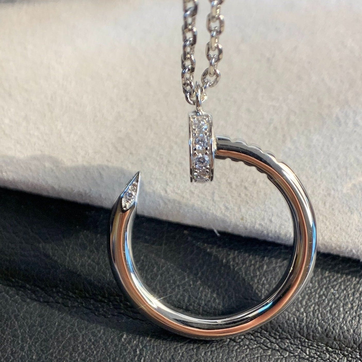 ¡®AuraJewelry¡¯JUSTE NECKLACE SILVER