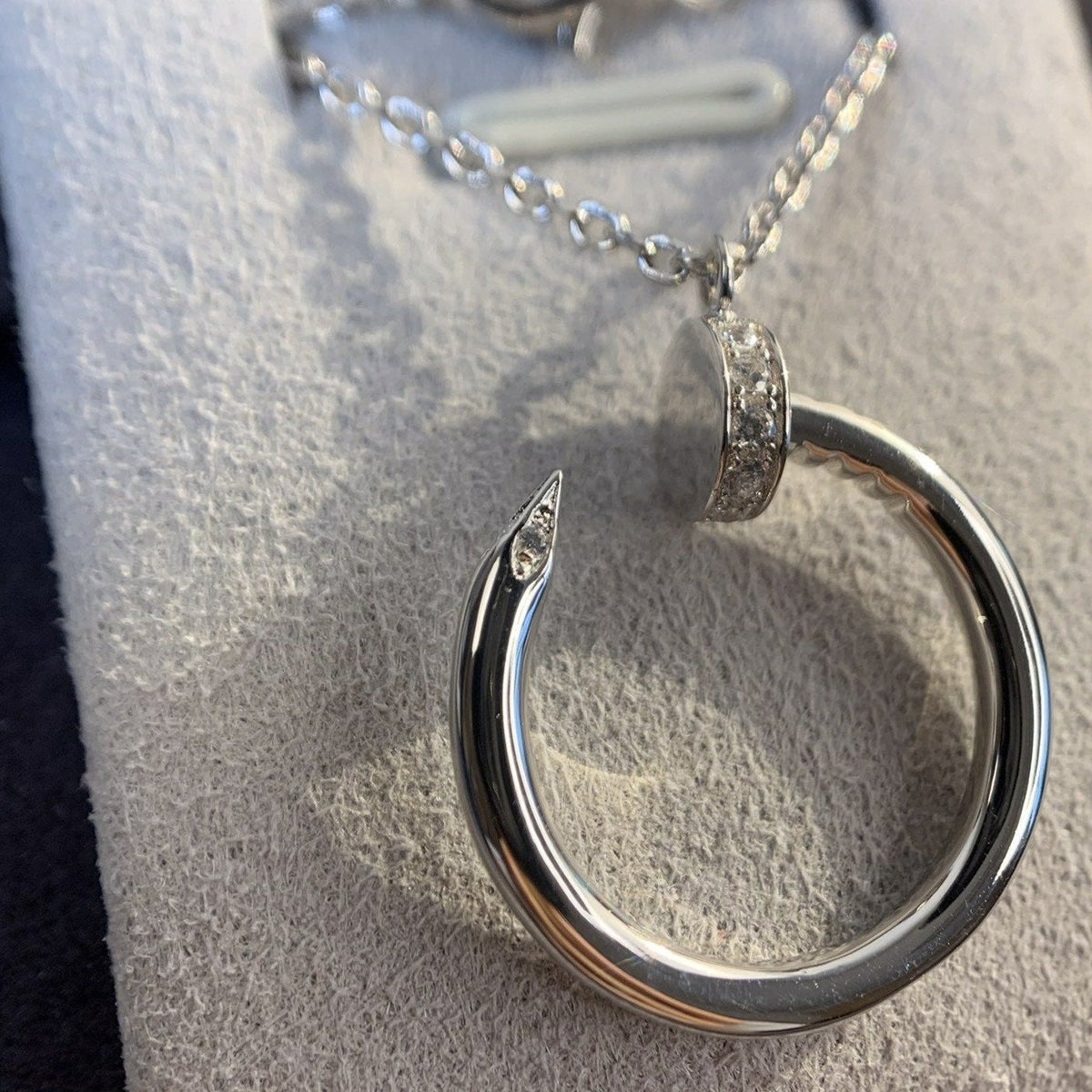¡®AuraJewelry¡¯JUSTE NECKLACE SILVER