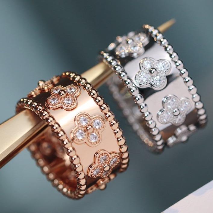 ¡®AuraJewelry¡¯CLOVER KALEIDOSCOPE RING 10MM