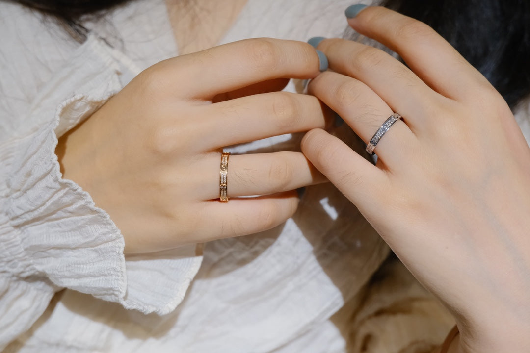 「AuraJewelry」LOVE RING 2.65MM DIAMOND