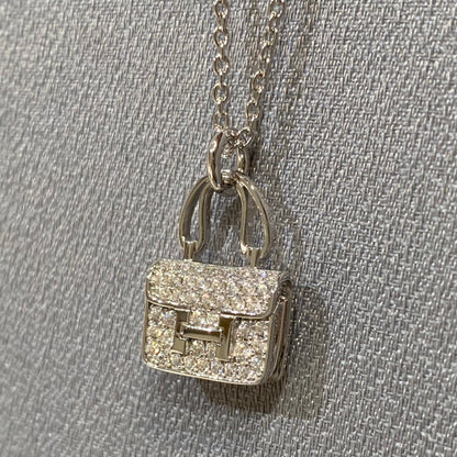 ¡®AuraJewelry¡¯CONSTANCE PEDANT DIAMOND NECKLACE