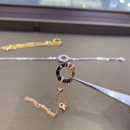¡®AuraJewelry¡¯LOVE BRACELET 2 DIAMOND