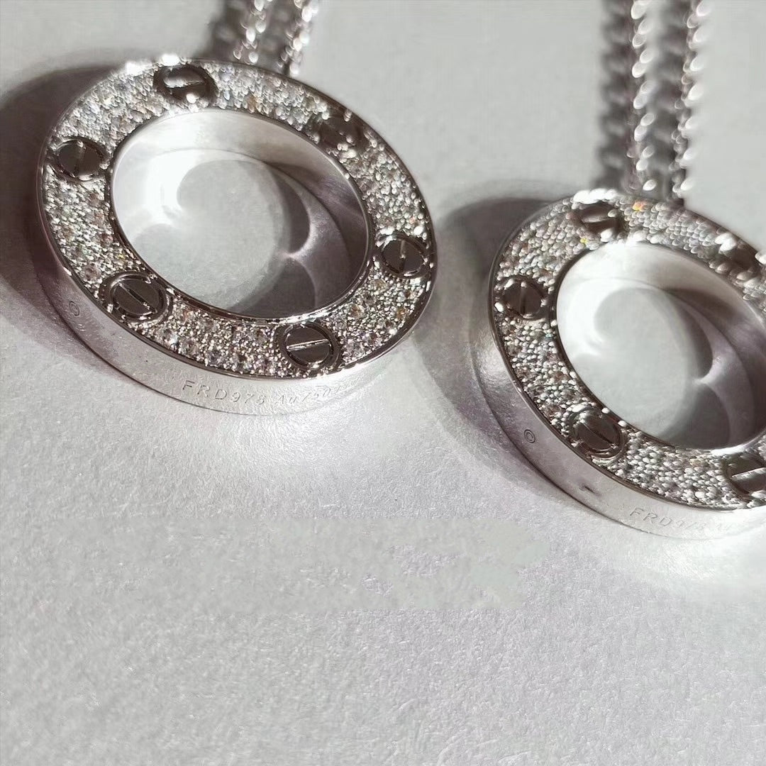 ¡®AuraJewelry¡¯LOVE NECKLACE ADJUSTABLE SILVER