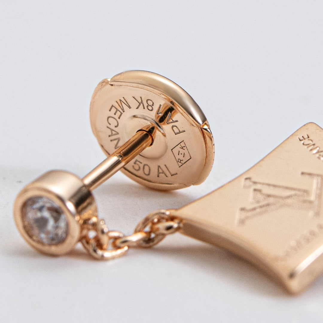 ¡®AuraJewelry¡¯STAR DIAMONDS EARRINGS GOLD