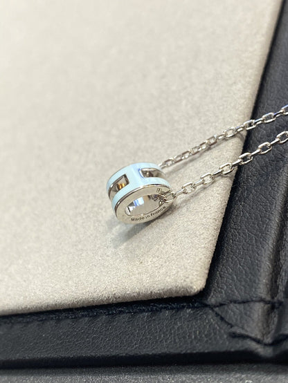 ¡®AuraJewelry¡¯POP H LIGHT BLUE NECKLACE