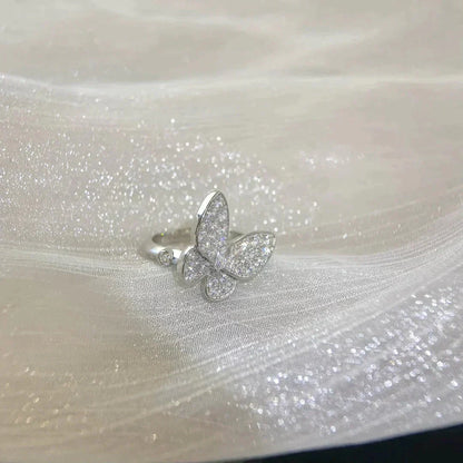 「AuraJewelry」バタフライダイヤモンドリング