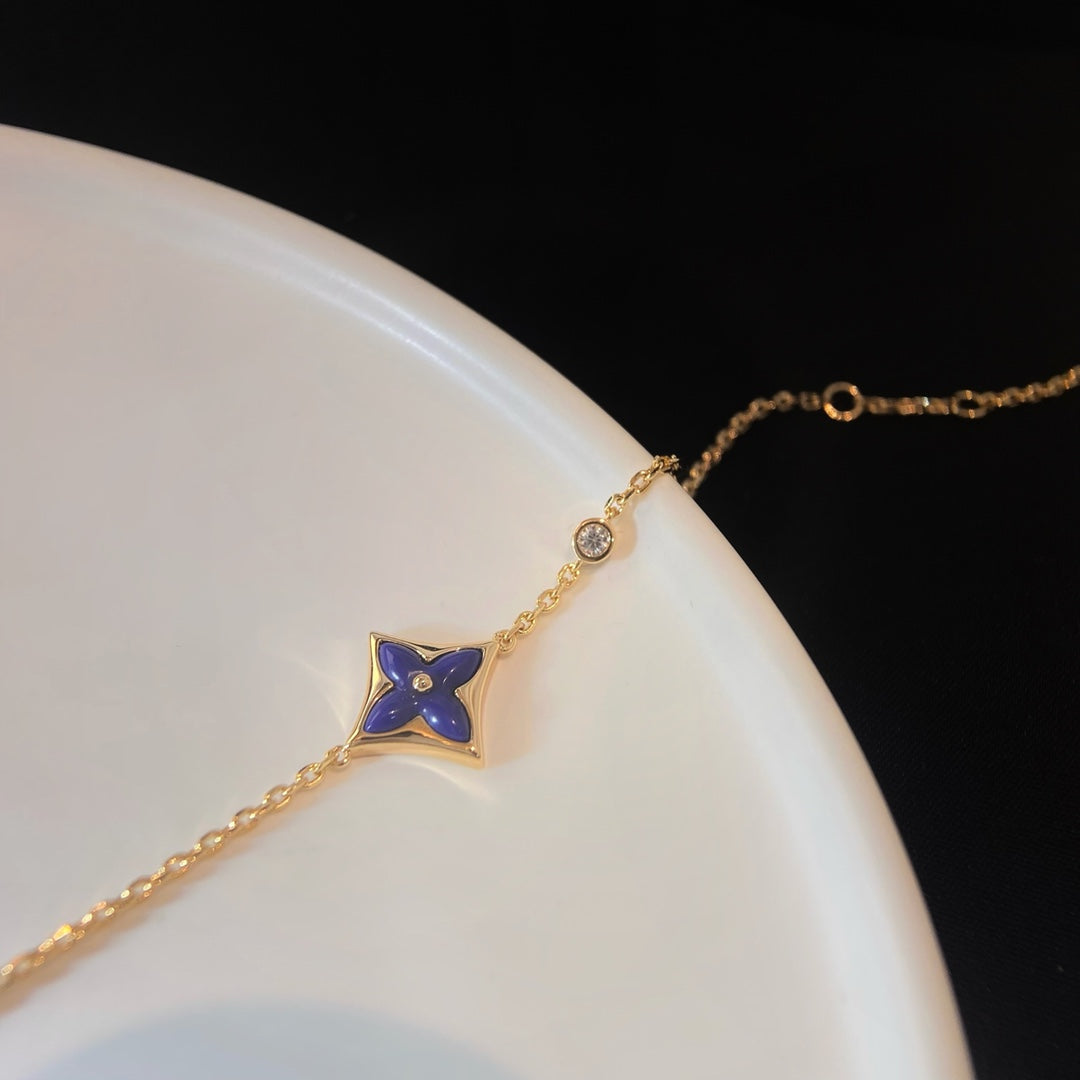 ¡®AuraJewelry¡¯COLOR STAR PINK GOLD DIAMOND BRACELET