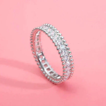 ¡®AuraJewelry¡¯PERLEE DIAMOND SILVER RING
