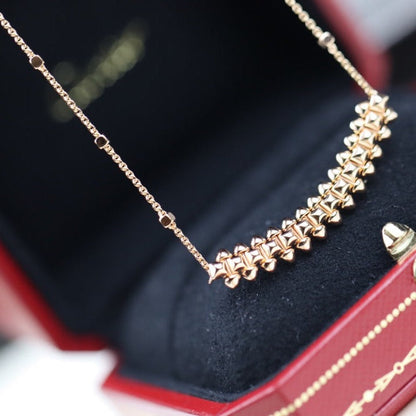 AuraJewelry「CLASH PINK GOLD」ネックレス