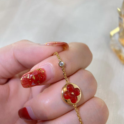 ¡®AuraJewelry¡¯SUN PEDANT CARNELIAN BRACELET