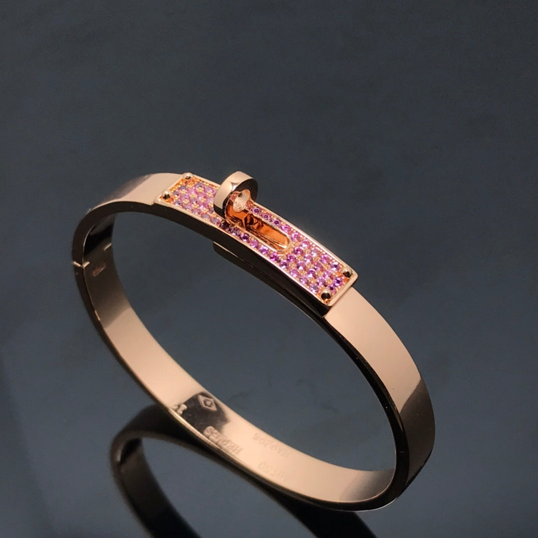 『AuraJewelry』KELLY BRACELET PINK DIAMOND