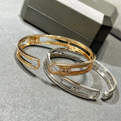 [AuraJewelry]MOVE 10TH PAVED DIAMOND BRACELET