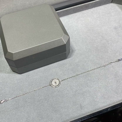 [AuraJewelry]LUCKY MOVE DIAMOND PAVED BRACELET
