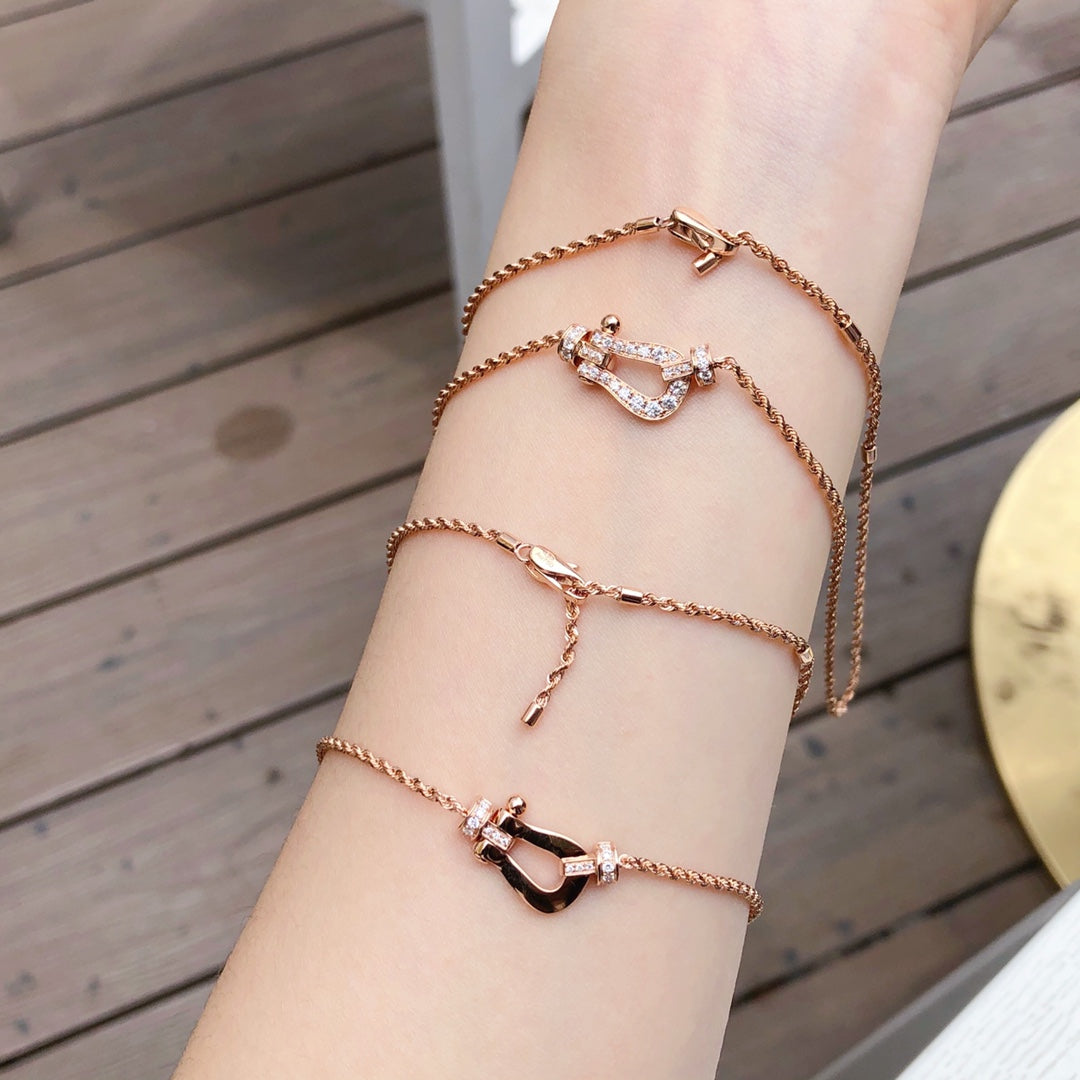 ¡®AuraJewelry¡¯FORCE 10 PINK GOLD DIAMOND NECKLACE