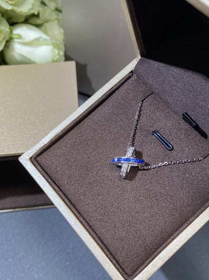 ¡®AuraJewelry¡¯LIENS DIAMOND SILVER NECKLACE
