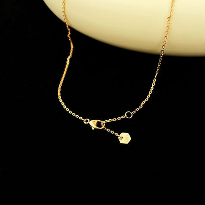 AuraJewelry「BEE MINI PEDANT DIAMOND NECKLACE」