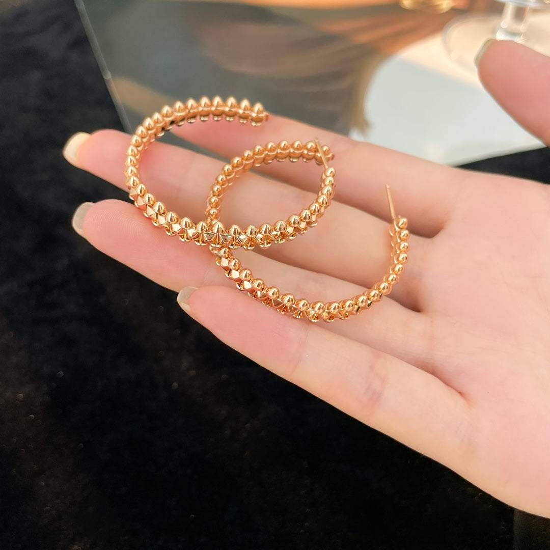¡®AuraJewelry¡¯CLASH HOOP EARRINGS