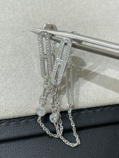 ¡®AuraJewelry¡¯CHAINE CHAOS DIAMOND DROP EARRINGS