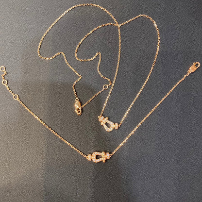 ¡®AuraJewelry¡¯FORCE 10 DIAMOND PINK GOLD NECKLACE MINI MODEL