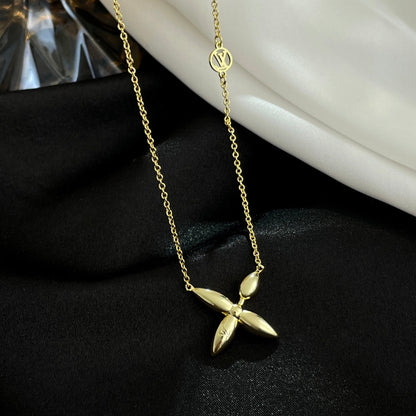 ¡®AuraJewelry¡¯LOUISETTE GOLD NECKLACE