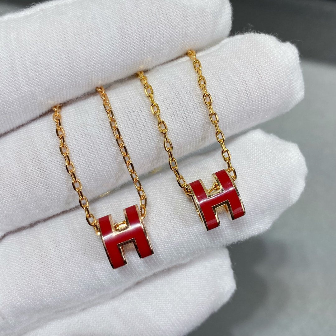 ¡®AuraJewelry¡¯MINI POP H NECKLACE
