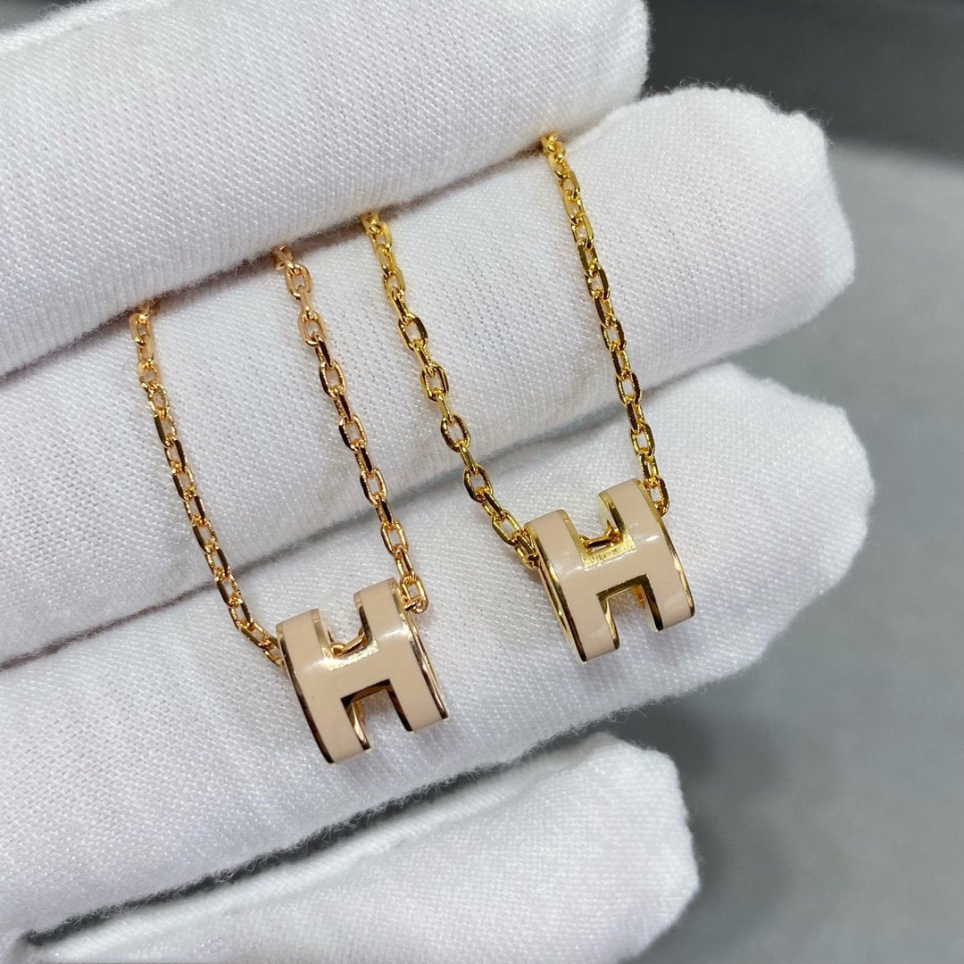 ¡®AuraJewelry¡¯MINI POP H NECKLACE