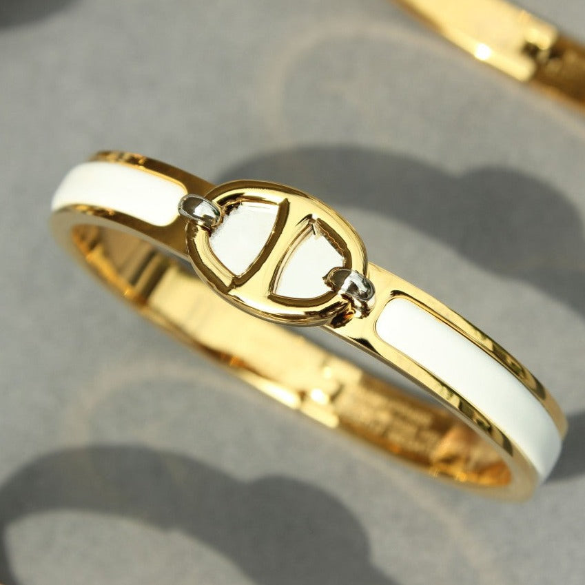 ¡®AuraJewelry¡¯CLIC CHAINE GOLD BRACELET