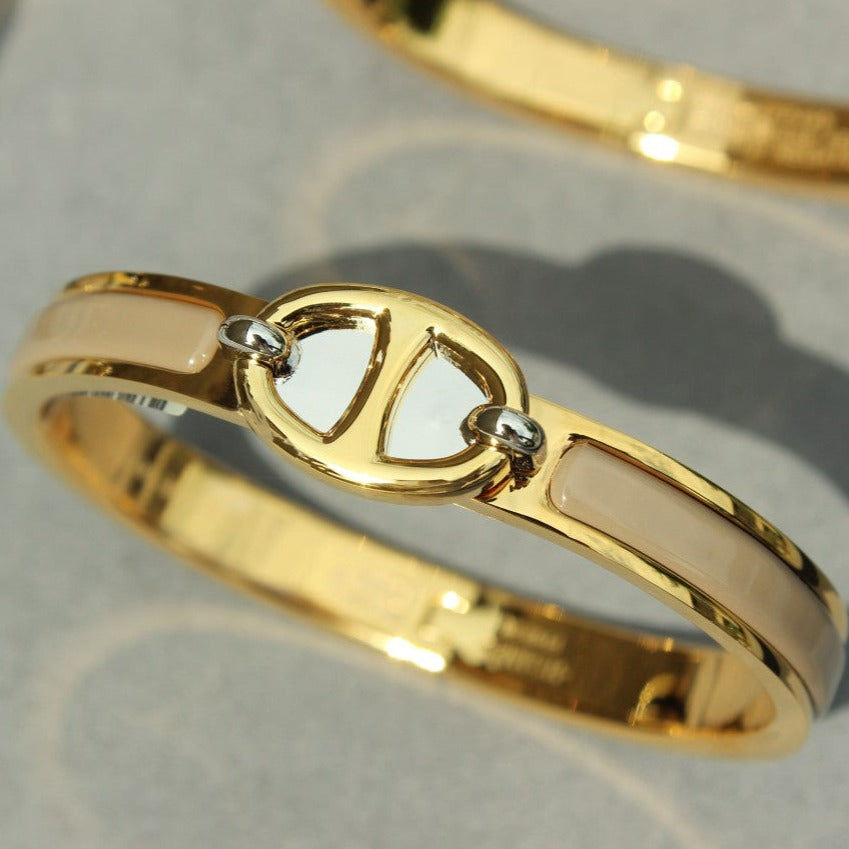 ¡®AuraJewelry¡¯CLIC CHAINE GOLD BRACELET