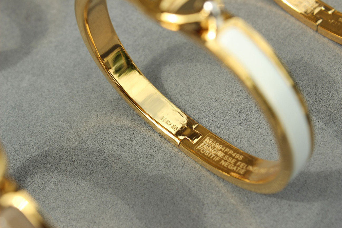 ¡®AuraJewelry¡¯CLIC CHAINE GOLD BRACELET