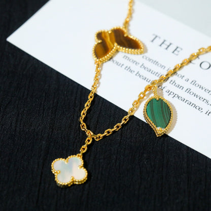 ¡®AuraJewelry¡¯LUCKY SPRING 5 MOTIF GOLD BRACELET