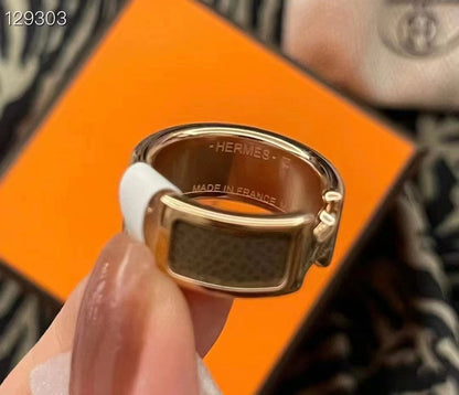 AuraJewelry「オリンプ ピンクゴールドリング」