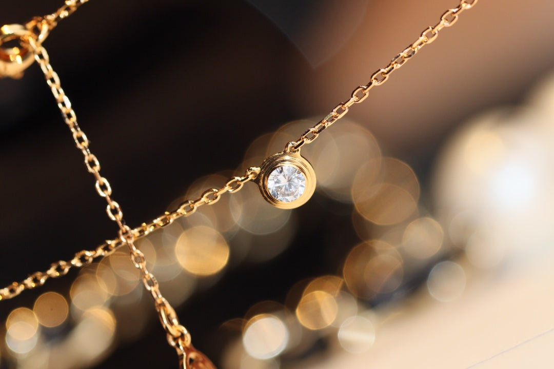 ¡®AuraJewelry¡¯DAMOUR DIAMOND NECKLACE