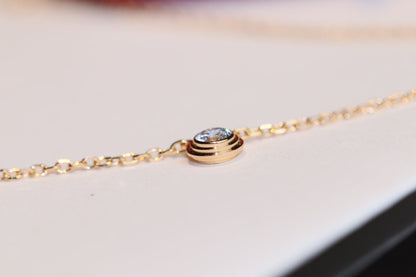 ¡®AuraJewelry¡¯DAMOUR DIAMOND NECKLACE