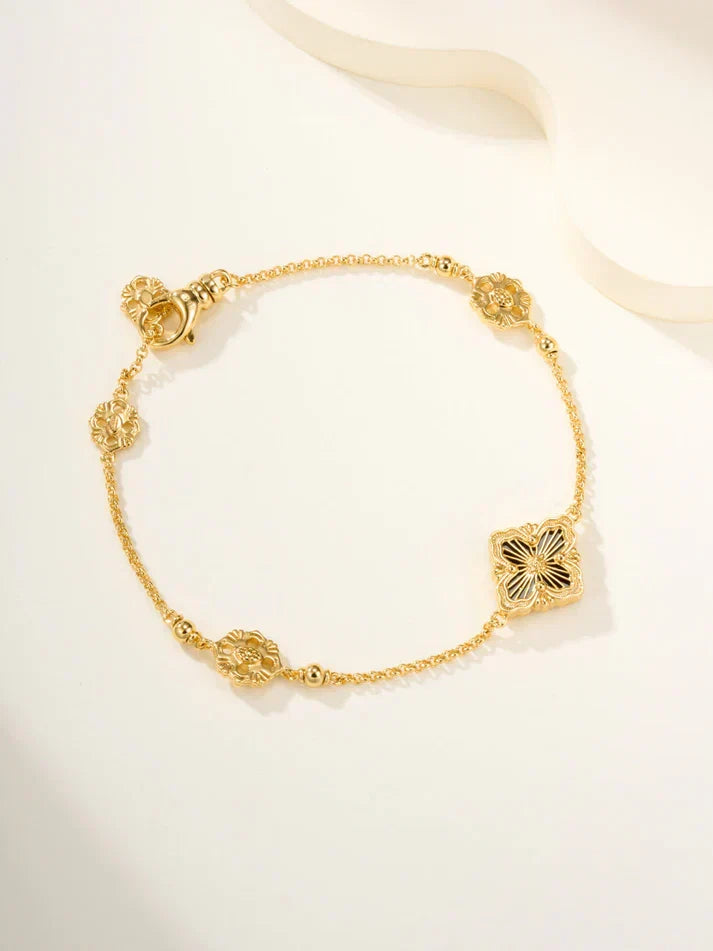 [AuraJewelry]B.C.L ENAMELED One-Flower Bracelet£¨Various Colors)